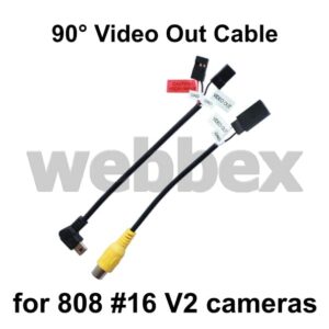 808 #16 V2 Replacement Right Angle Video Out Leads