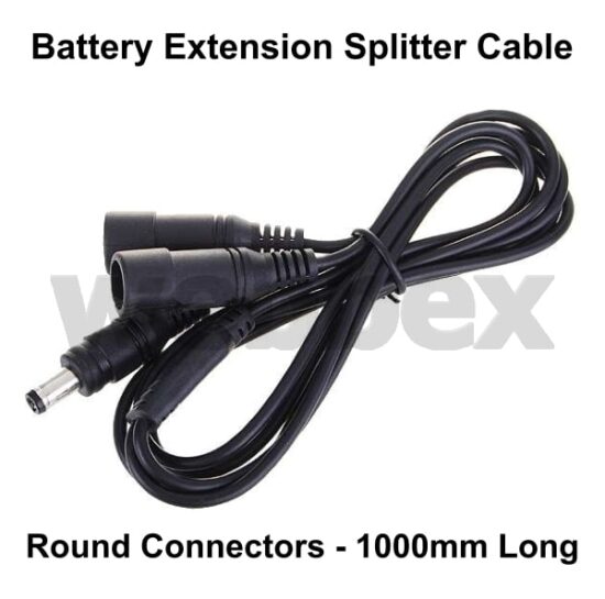 Battery Extension Splitter Cable