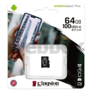 Kingston 64GB Class 10 Canvas Select Plus Memory Card