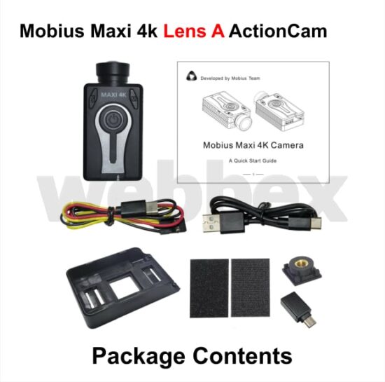 Mobius Maxi 4K Lens A Battery Version