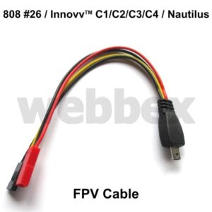 808 #26 / Innovv C1/C2/C3/C4 / Nautilus FPV Cable