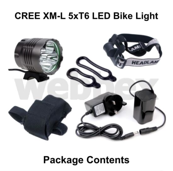 Cree 6000 Lumen Bike Light