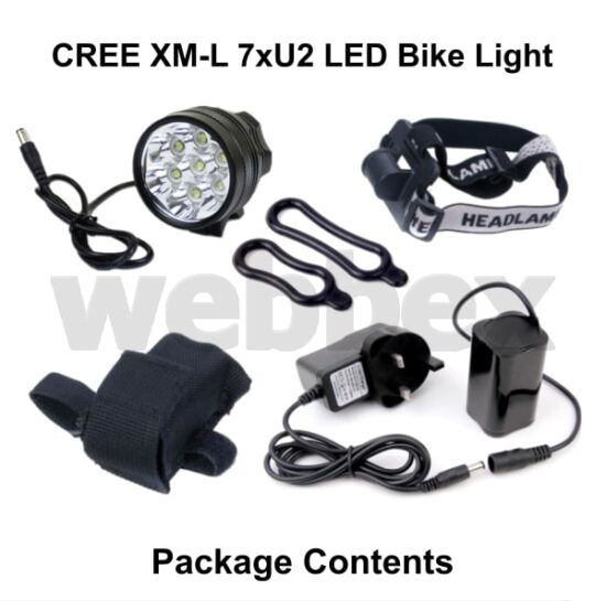 Cree 9800 Lumen Bike Light