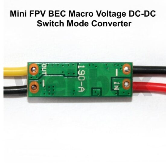 MINI FPV BEC MACRO VOLTAGE DC-DC SWITCH MODE CONVERTER