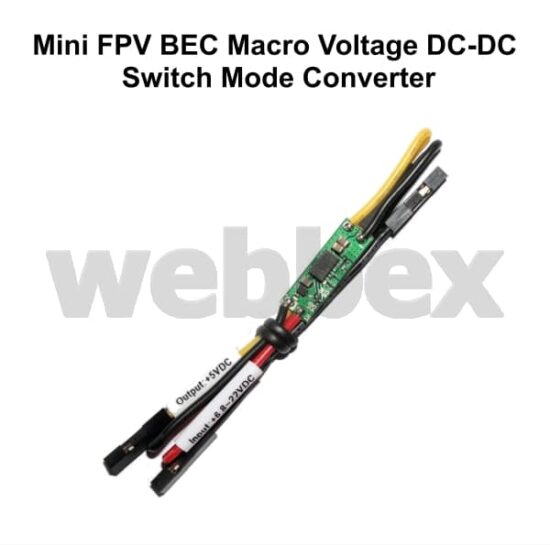 MINI FPV BEC MACRO VOLTAGE DC-DC SWITCH MODE CONVERTER