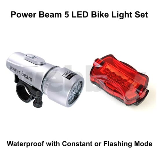 Power Beam Bike Light Set