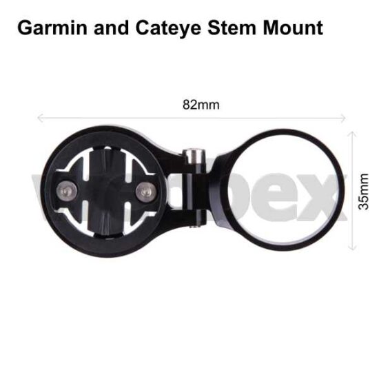 Garmin and Cateye Stem Mount