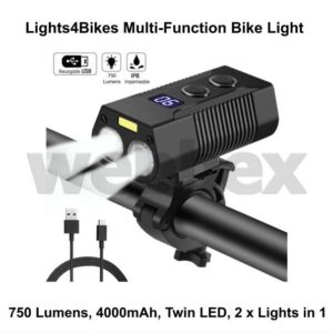 Lights4Bikes Multi-Function Bike Light