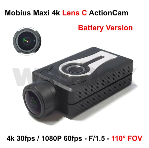 Mobius Maxi 4K Lens C Battery Version