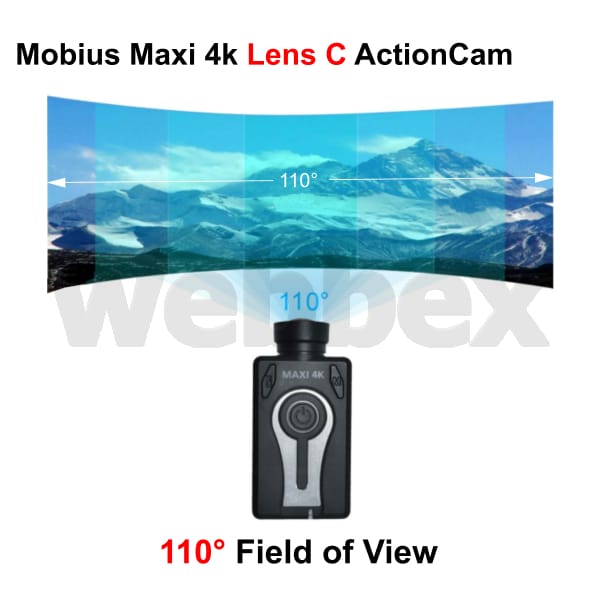 Mobius Maxi 4K Lens C Battery Version