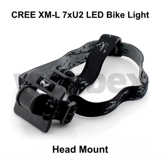 Lights4Bikes Cree XML 7xT6 LED rechargeable 9800 lumen bike light.