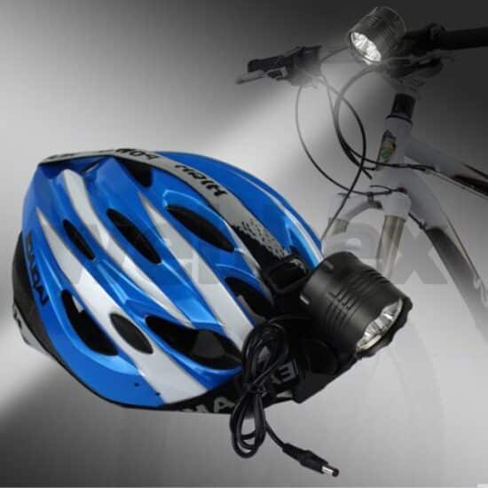 Lights4Bikes Cree XML 7xT6 LED rechargeable 9800 lumen bike light.