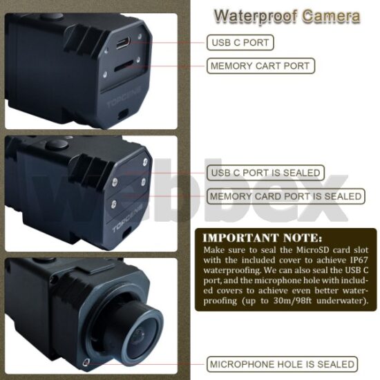 Mobius SLL1 IP67 Waterproof Camera