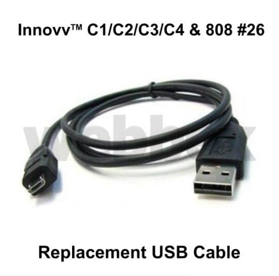 Replacement Innovv & 808 #26 USB Lead