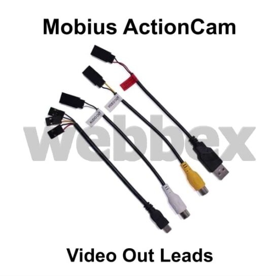 Mobius ActionCam Video Out Leads