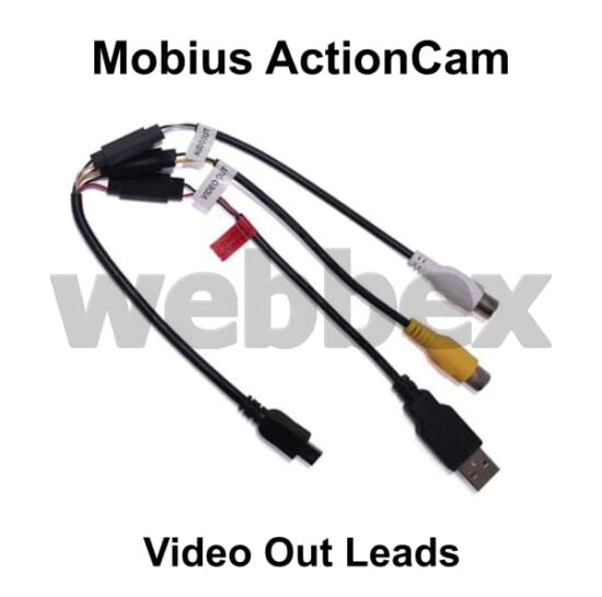Mobius ActionCam Video Out Leads