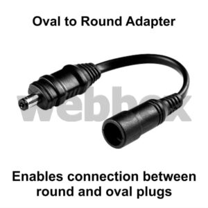 Oval to Round Adapter