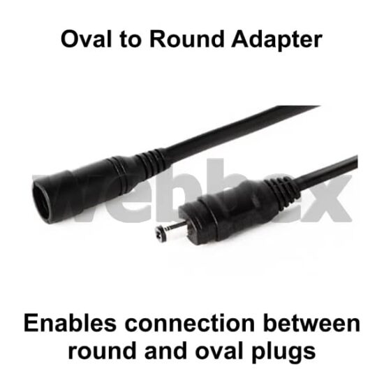 Oval to Round Adapter
