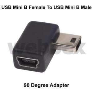 USB Mini B Female to Mini B Male