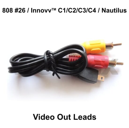 808 #26, Innovv & Nautilus Video Out Leads