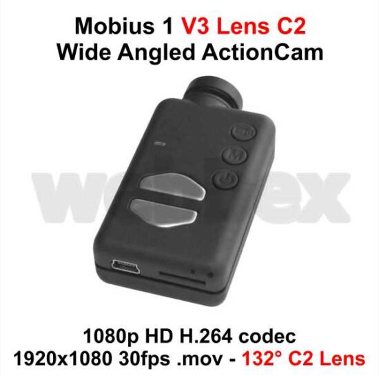 Mobius 1 Wide Angle ActionCam Lens C2