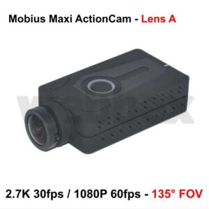 Mobius Maxi Action Camera - Black Lens A