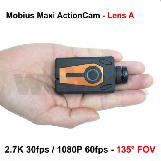 Mobius Maxi Action Camera - Orange Lens A