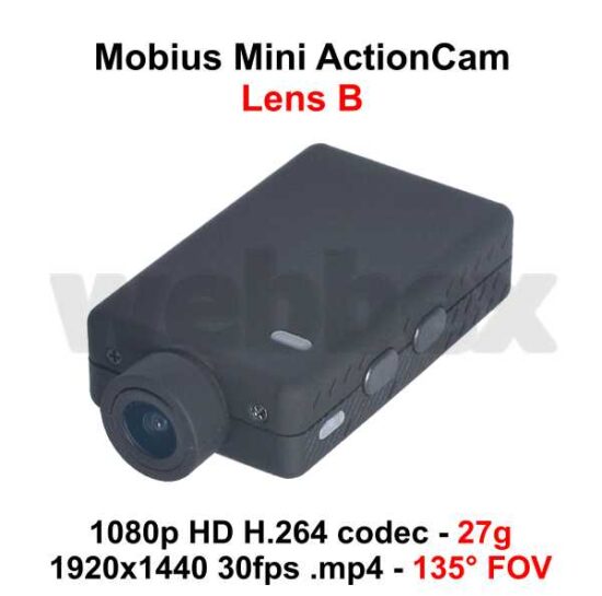 Mobius Mini Lens B Action Camera