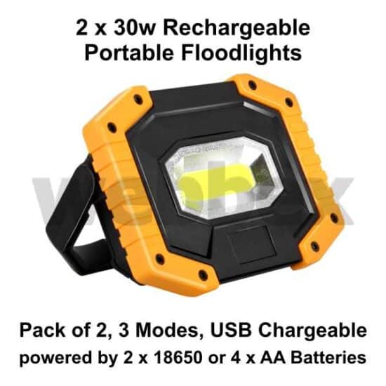 30w Rechargeable Portable Floodlight