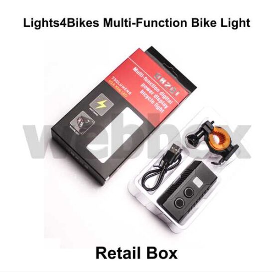 Lights4Bikes Multi-Function Bike Light