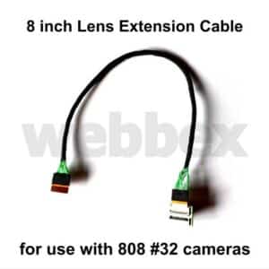 8 inch Lens Extension Cable for 808 #32 Cameras