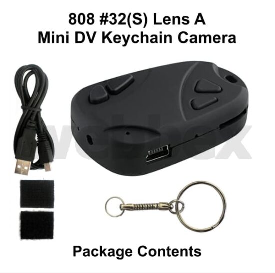 808 #32(S) Lens A Keychain Camera