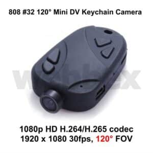 808 #32 Wide Angle Keychain Camera