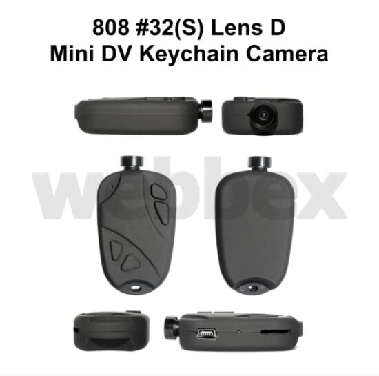 808 #32(S) Lens D Wide-Angle Keychain Camera
