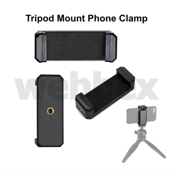 Tripod Mount Phone Clamp