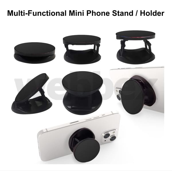 MULTI-FUNCTIONAL PHONE STAND / HOLDER – Webbex Mini DV Cameras